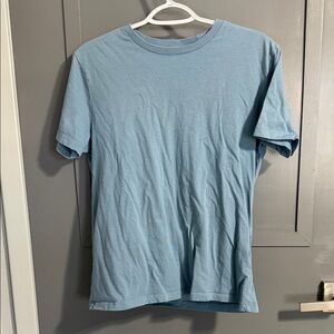 GAP Men's Sky Blue Short Sleeve Tee